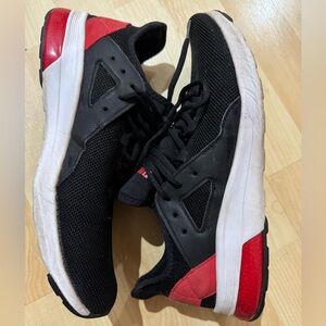 Puma Black and Red Sneakers